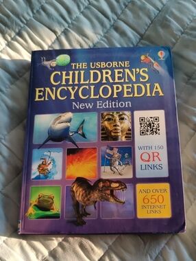 The Usborne Children's Encyclopedia Soft Cover Y2K Cottagecore Retro educational